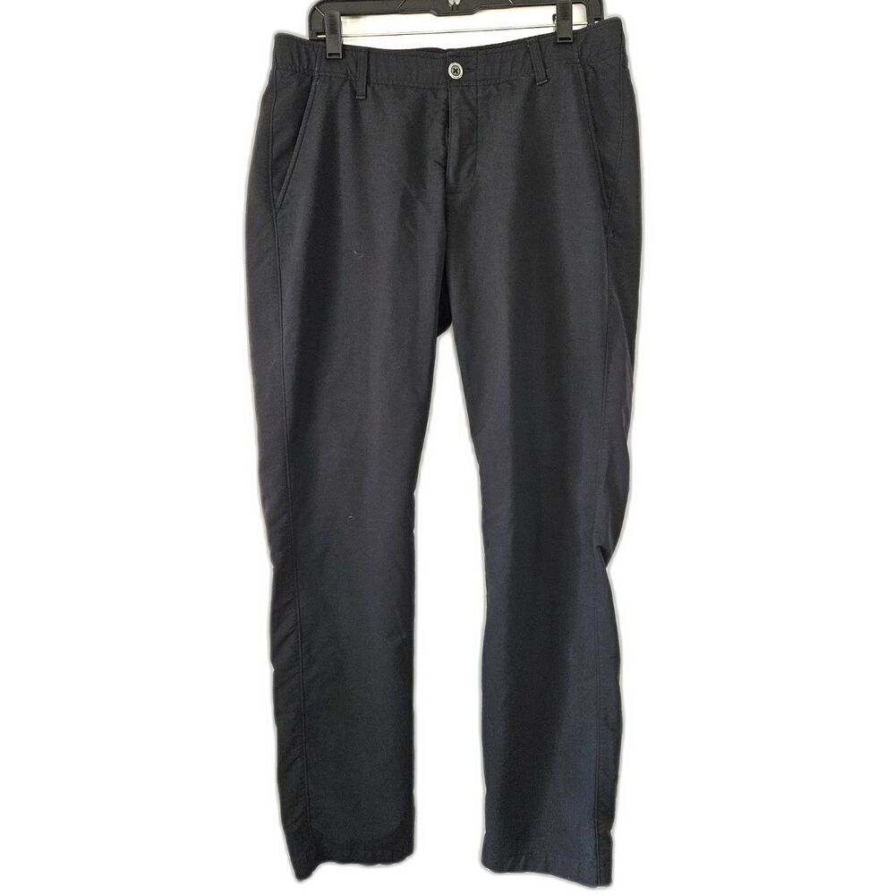 UNDER ARMOUR Golf Loose Pants 1342264 Black Size 34